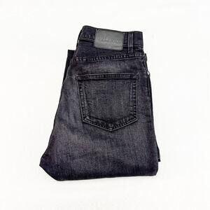 GRLFRND The Rayssa High Rise Super Flare Saratoga Charcoal Denim Jeans Size 27